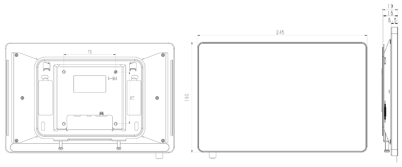 DS7610-Dimensions
